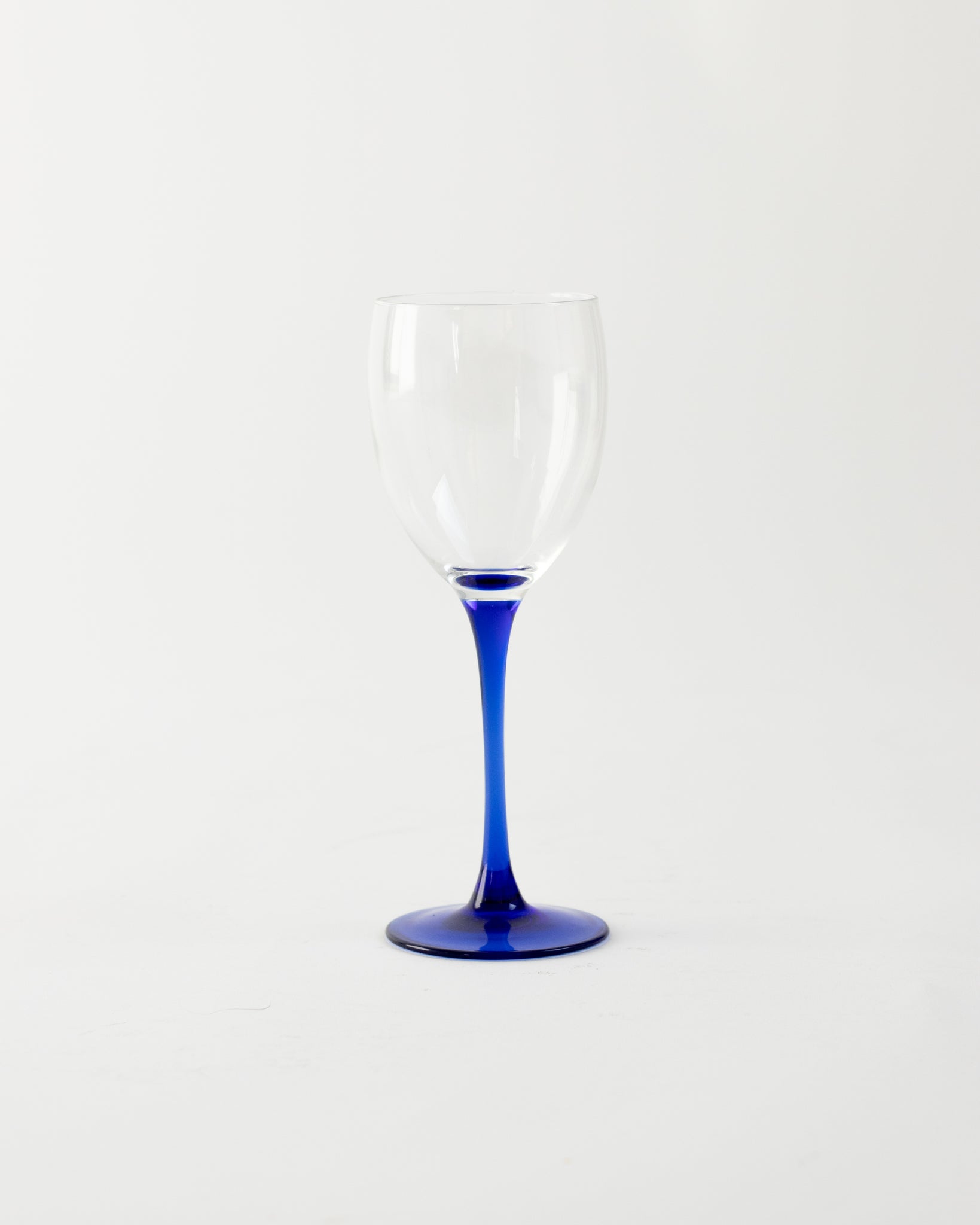 Blue Glass Stemware