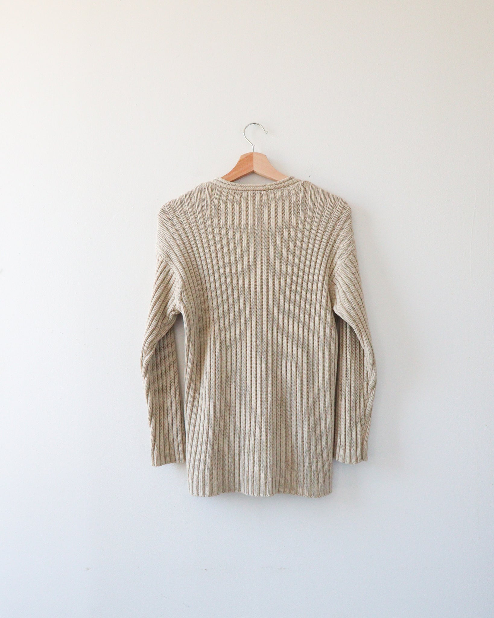 Ribbed Knit Cardigan