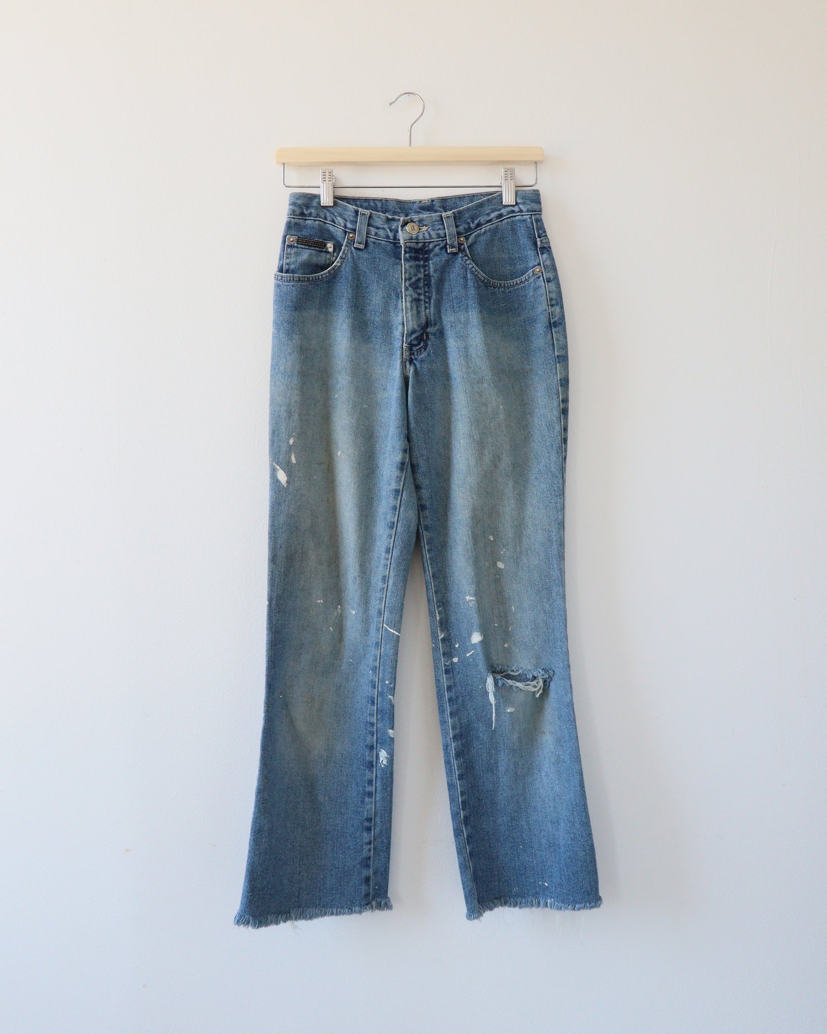 Thrashed Denim Pant