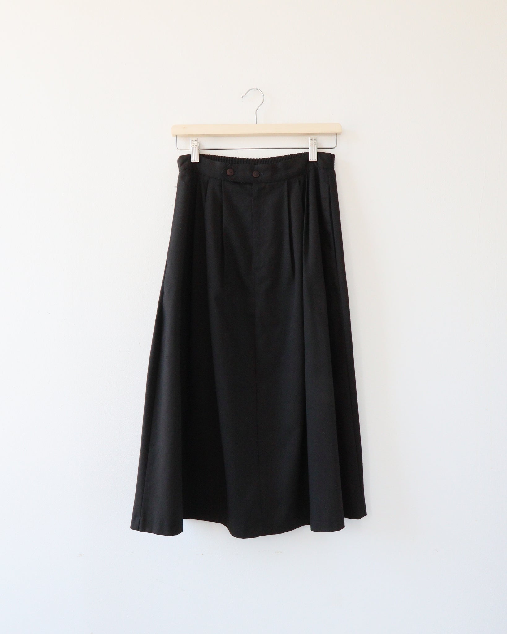 Black Circle Skirt