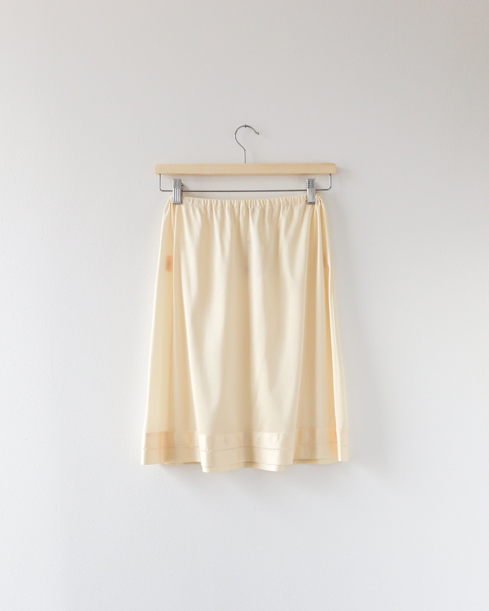 Buttercream Silk Skirt