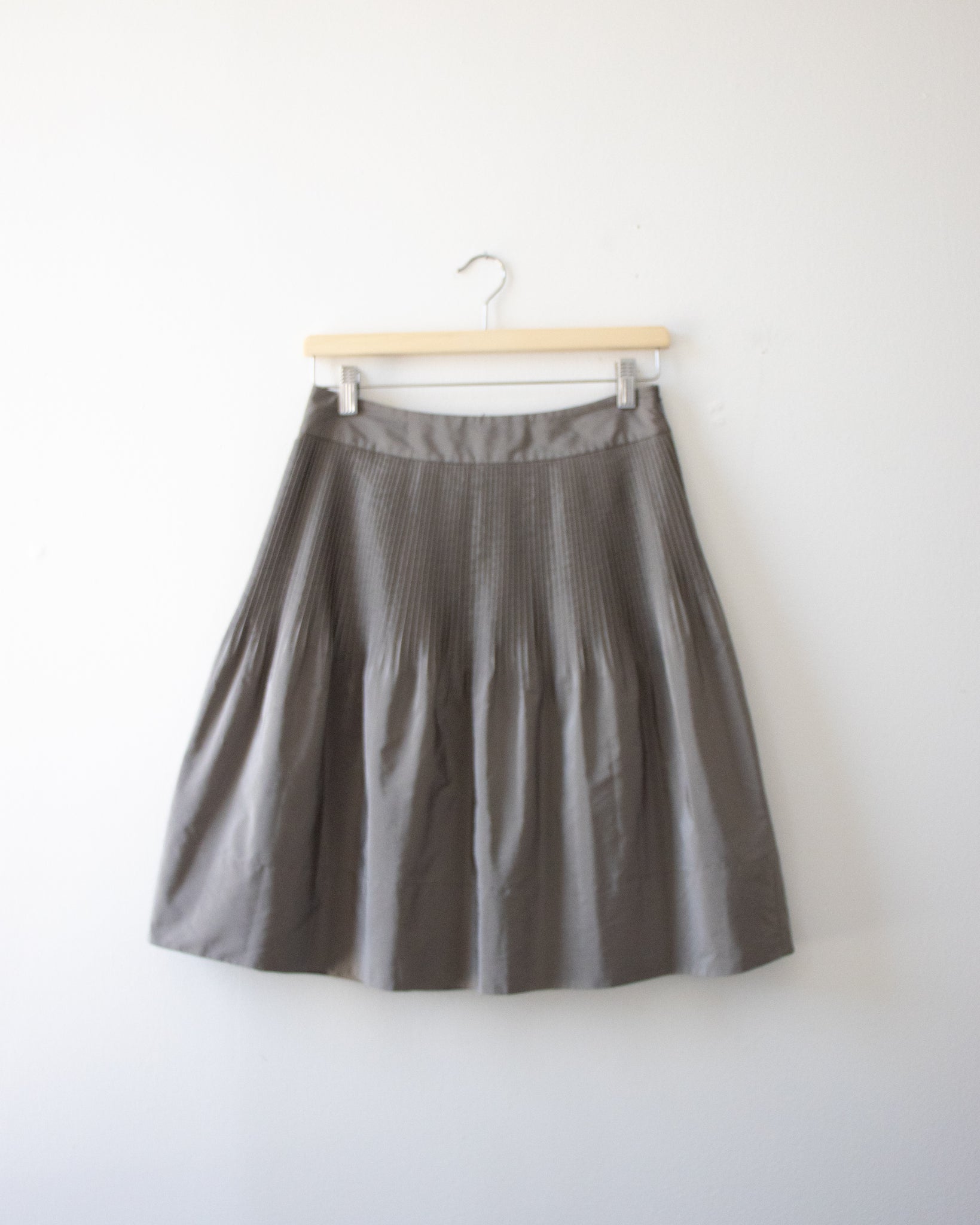 Grey Circle Skirt