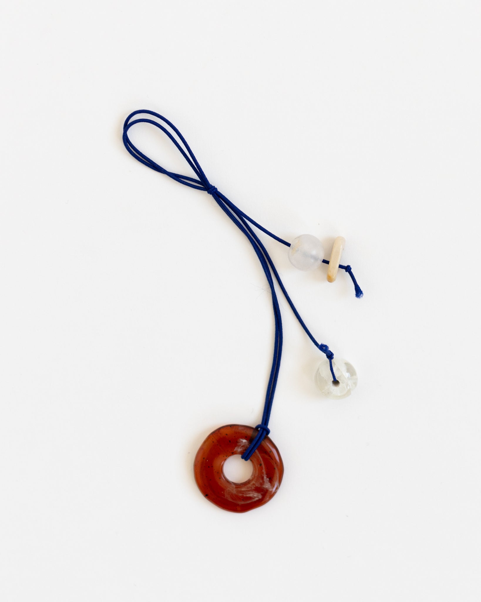 Pebble Cord Charm