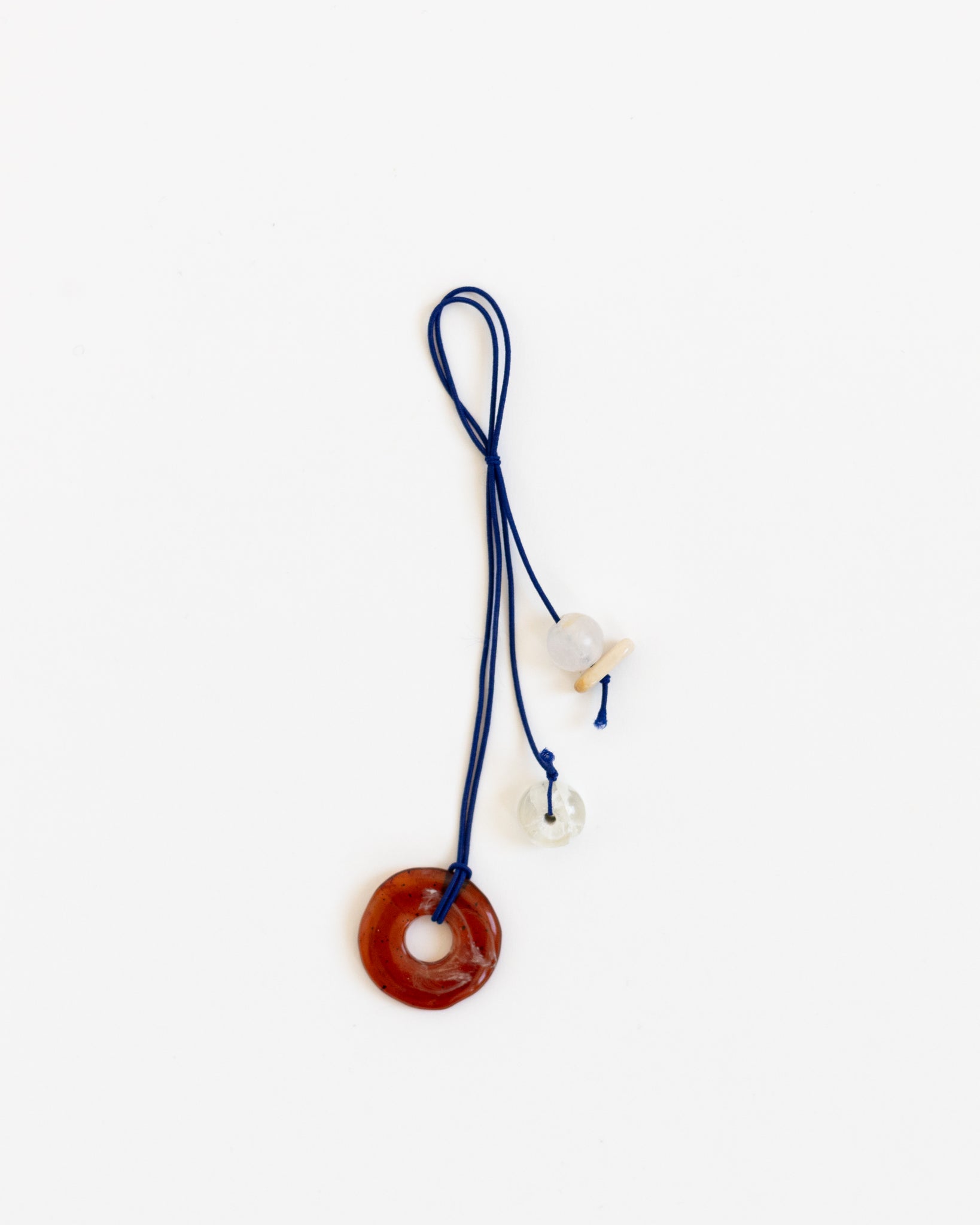 Pebble Cord Charm