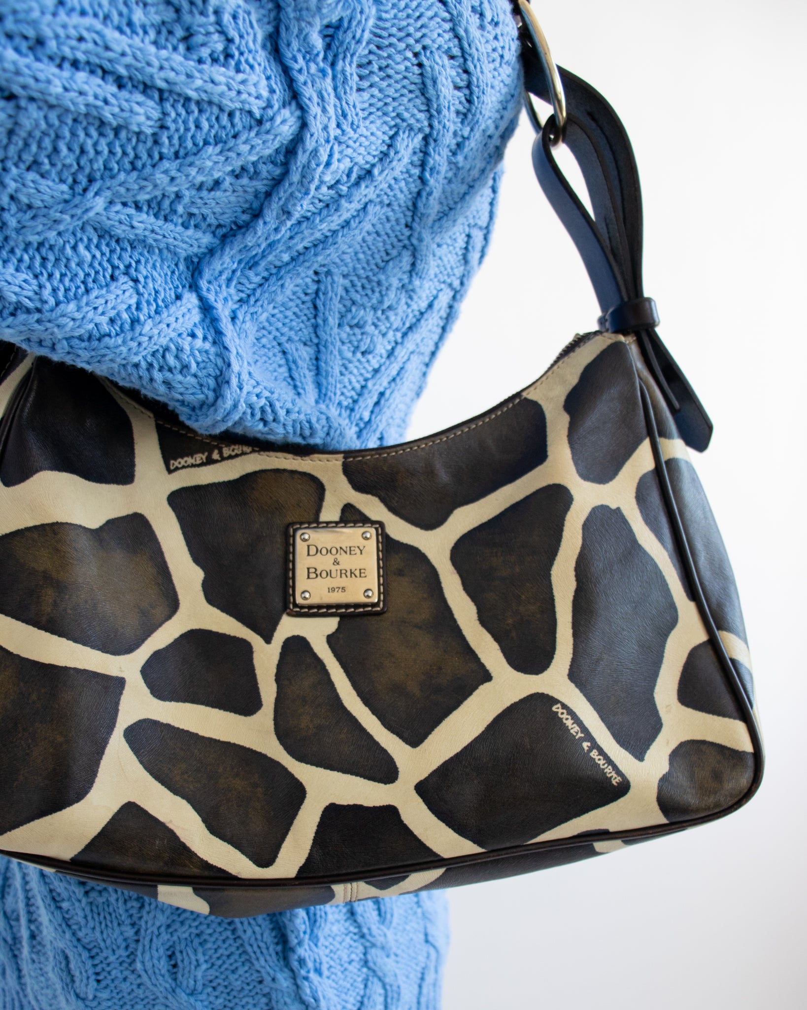 Giraffe Print Shoulder Bag