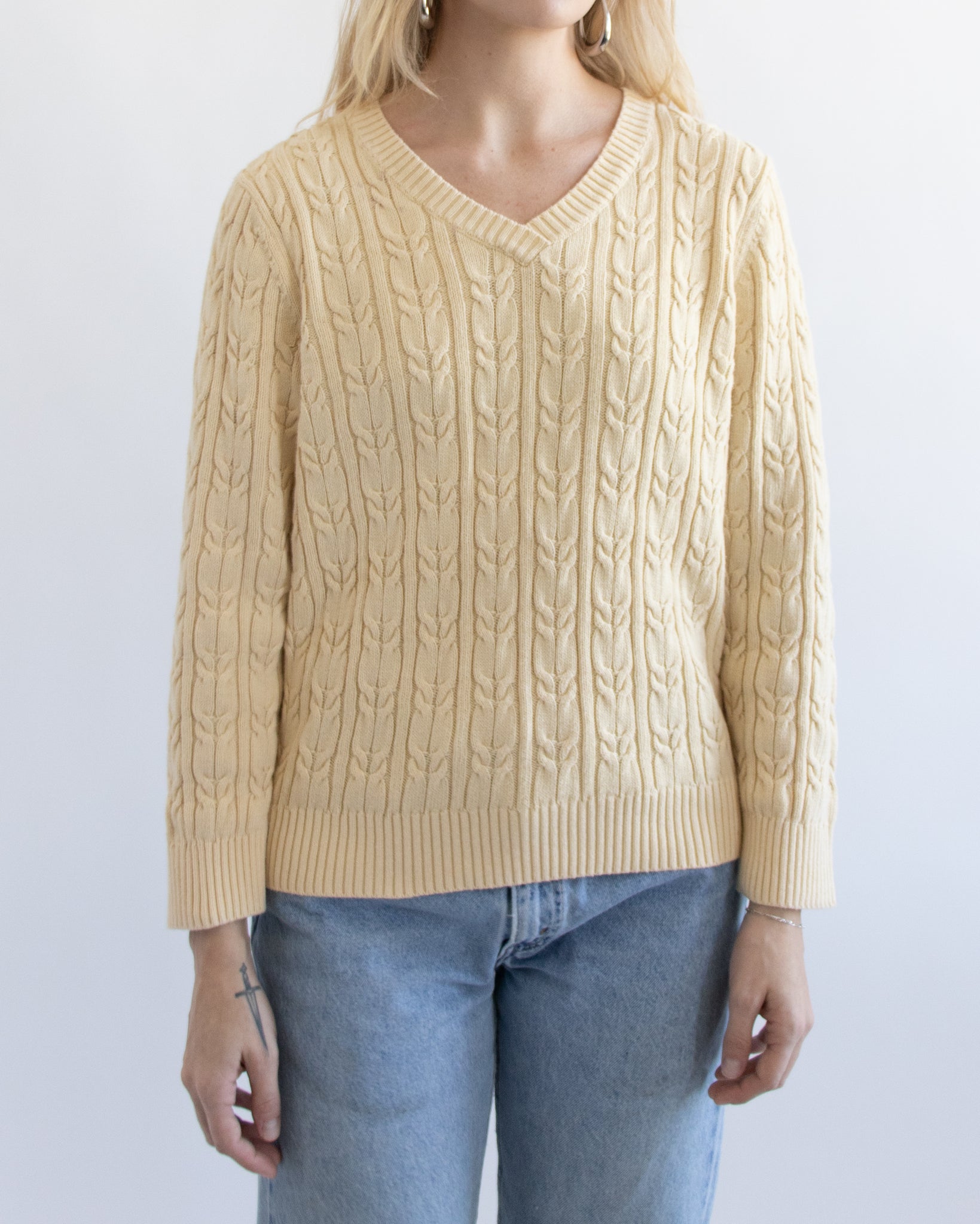 Butter Yellow Sweater