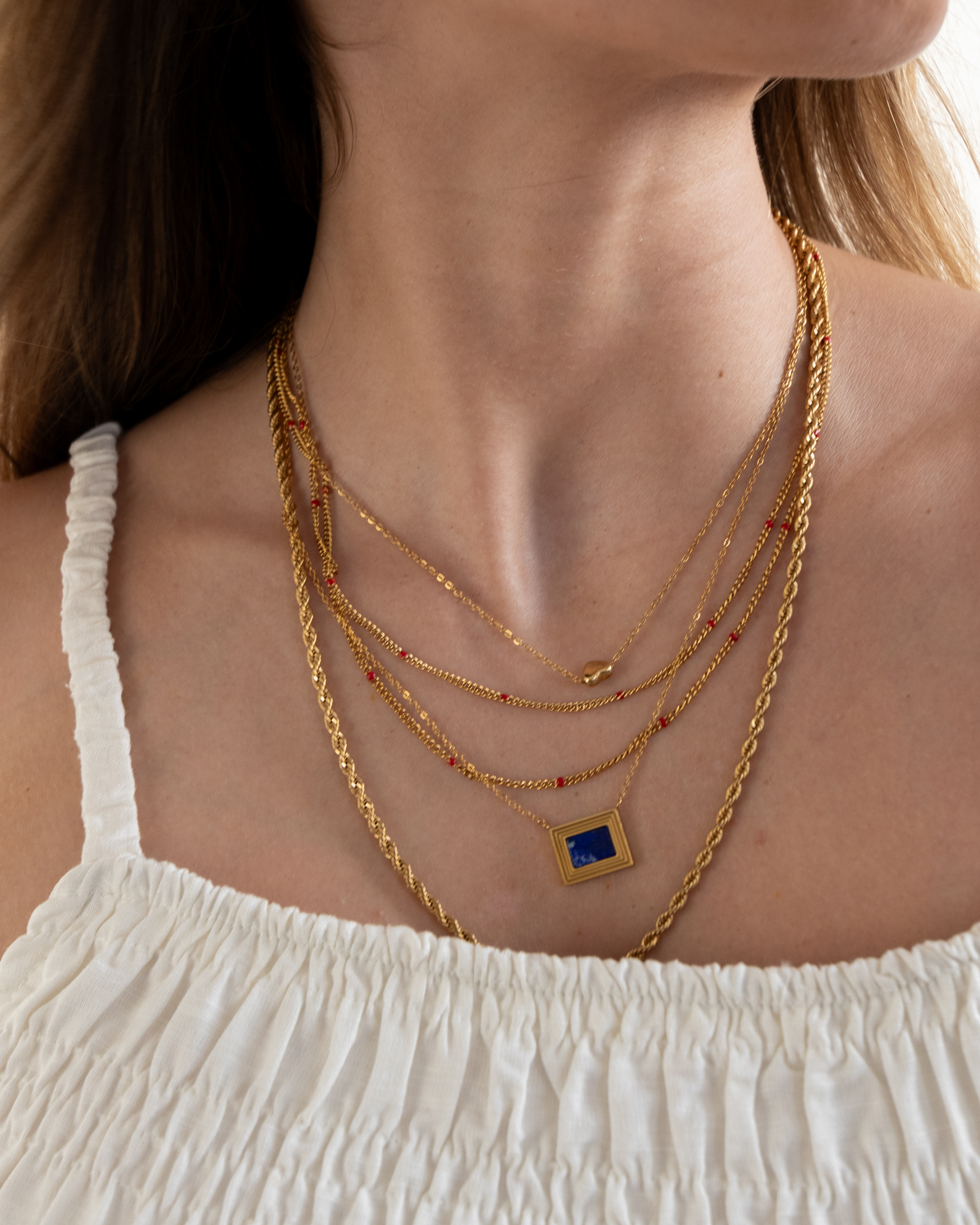 BÉLJOY Lapis Necklace