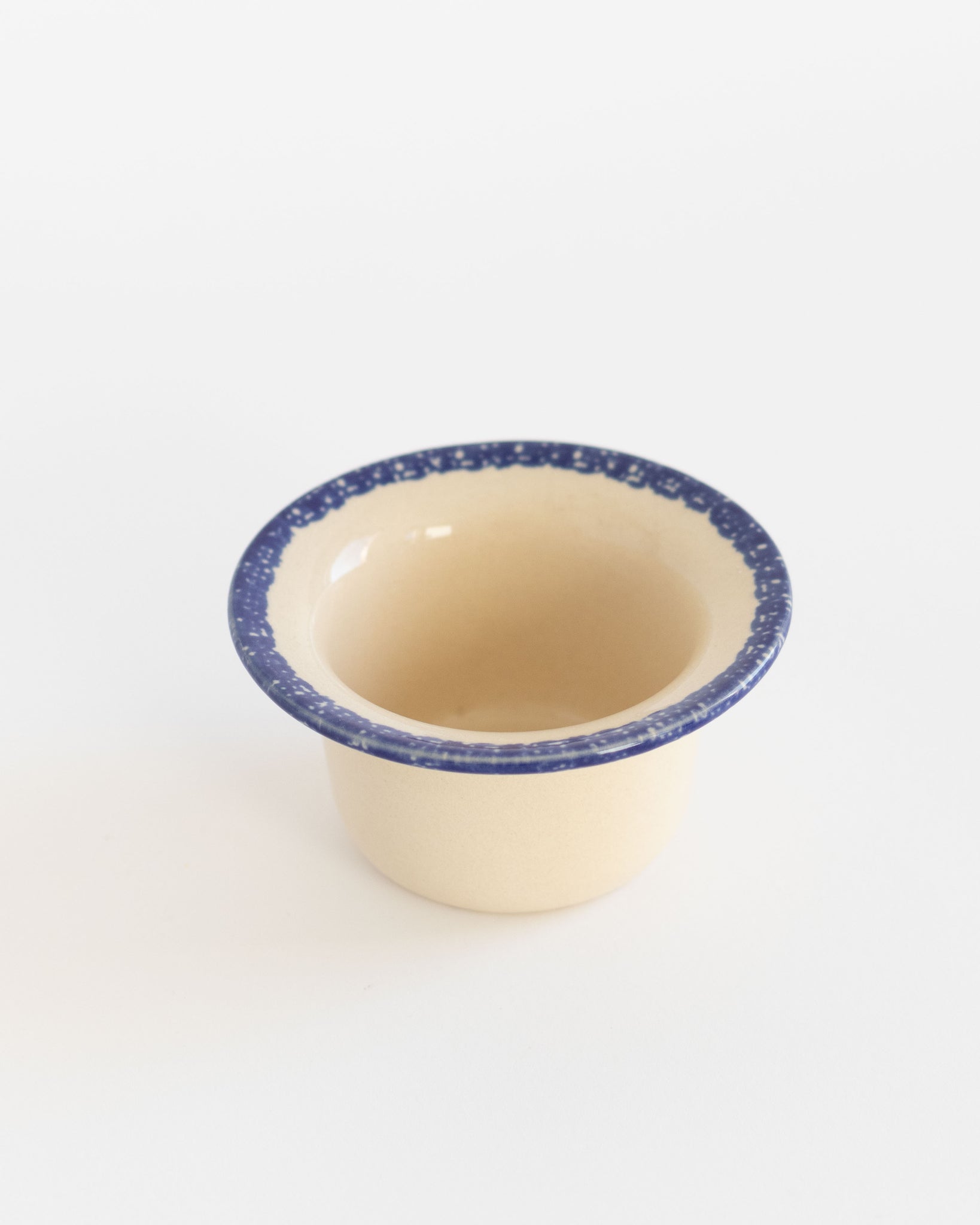 Blue Stoneware Crock
