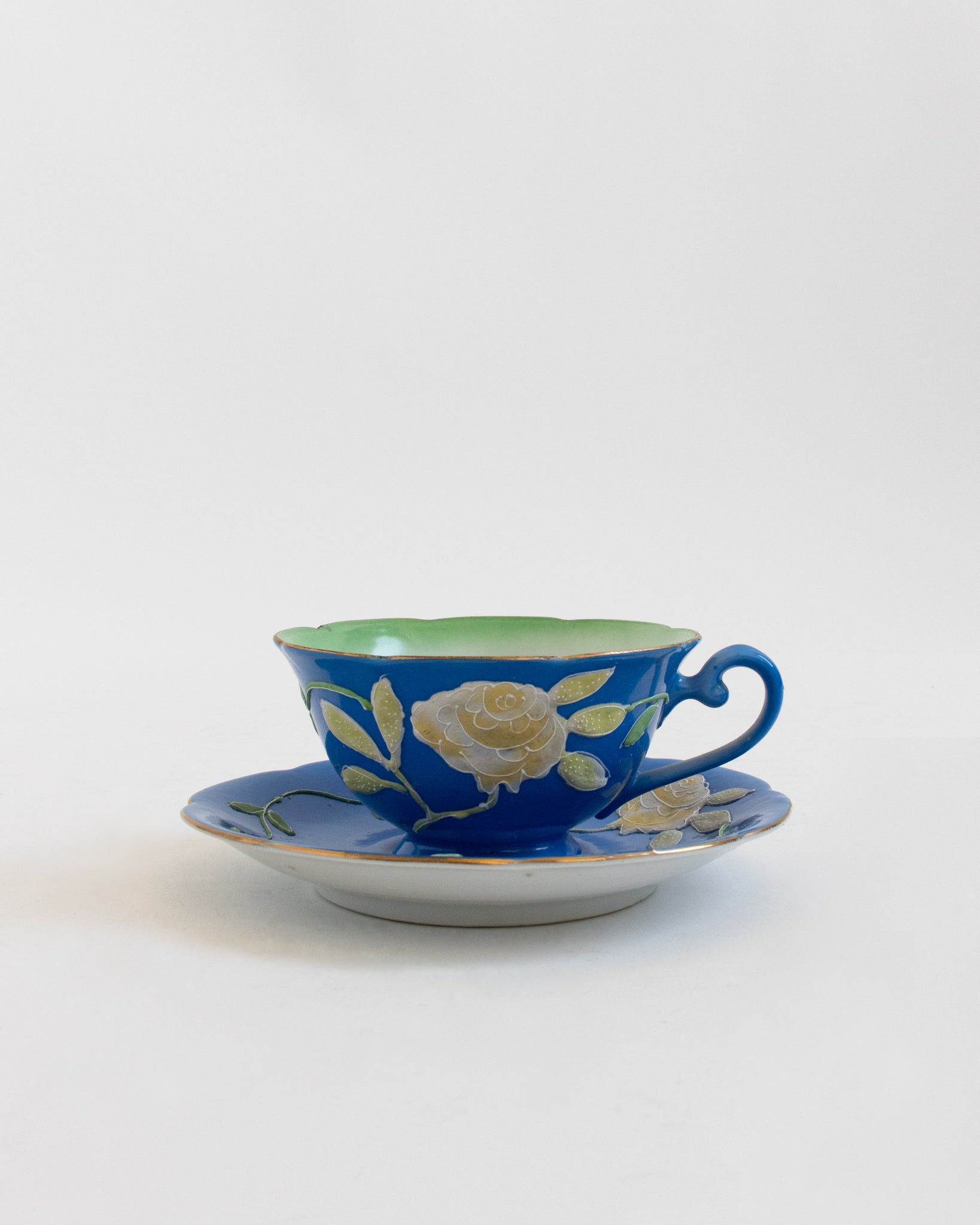 Blue Japanese Teacup