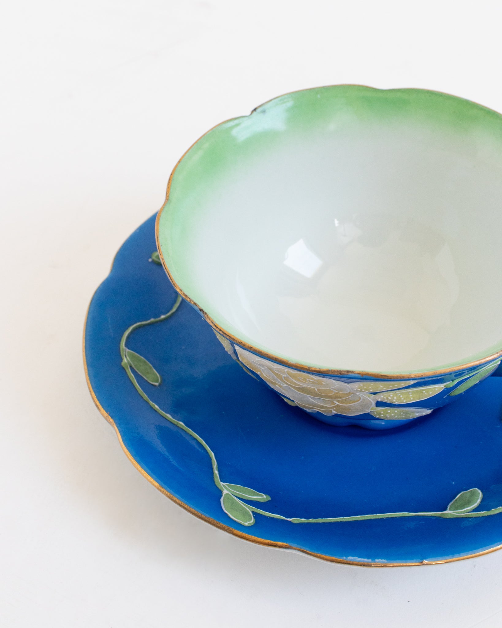 Blue Japanese Teacup