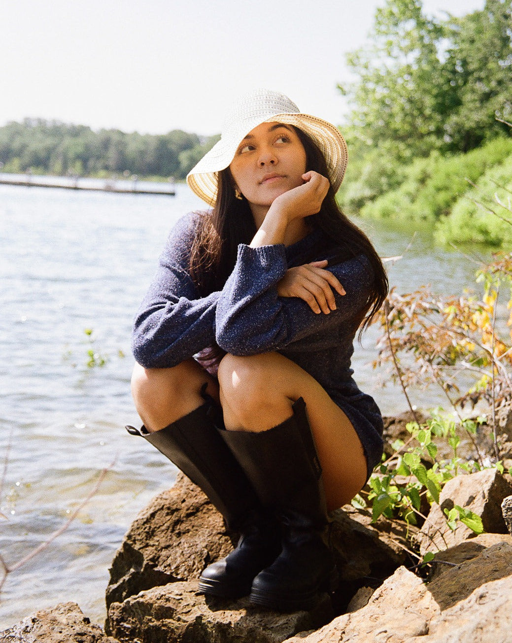 Embroidered Bucket Hat