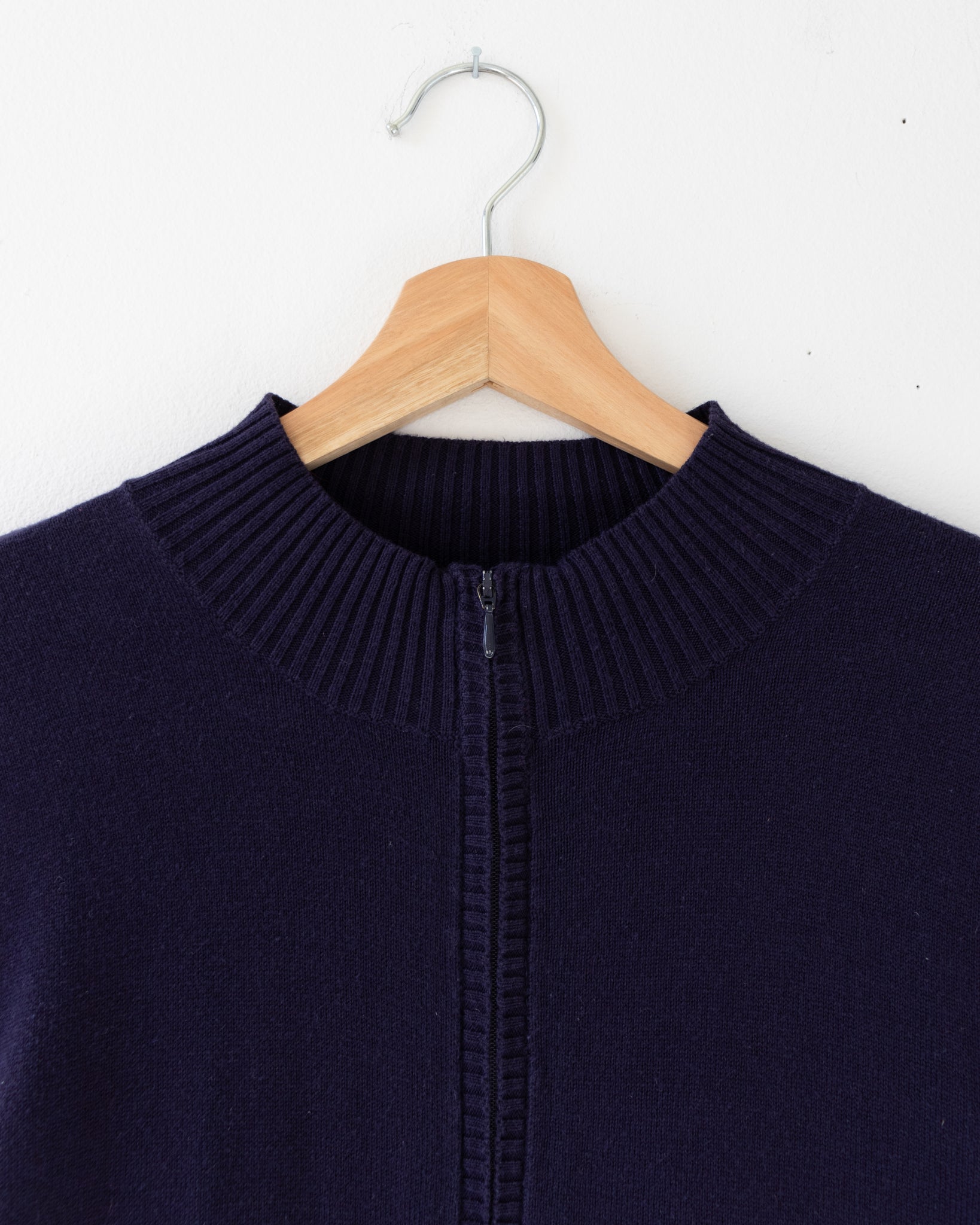 Navy Zip Jacket
