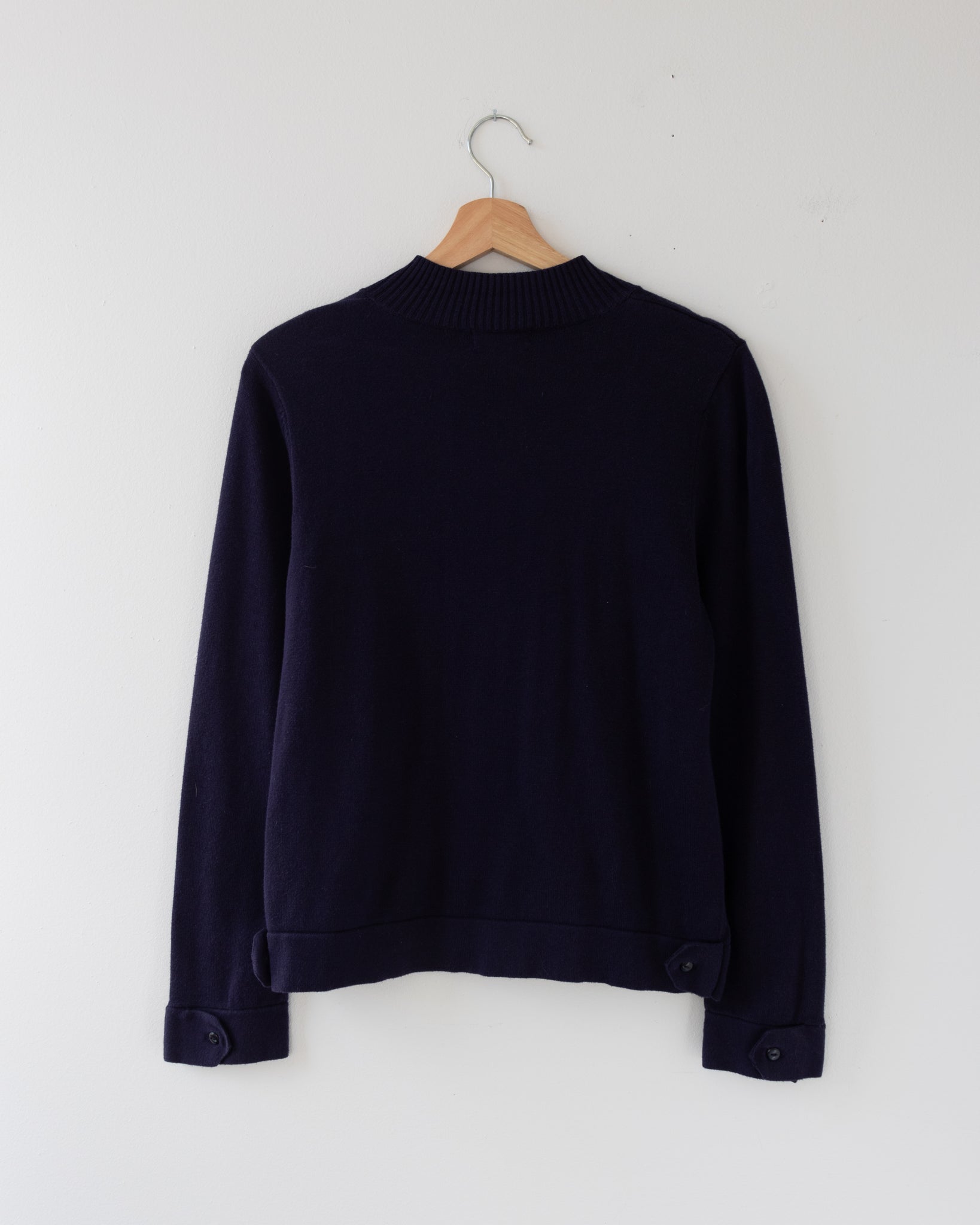 Navy Zip Jacket