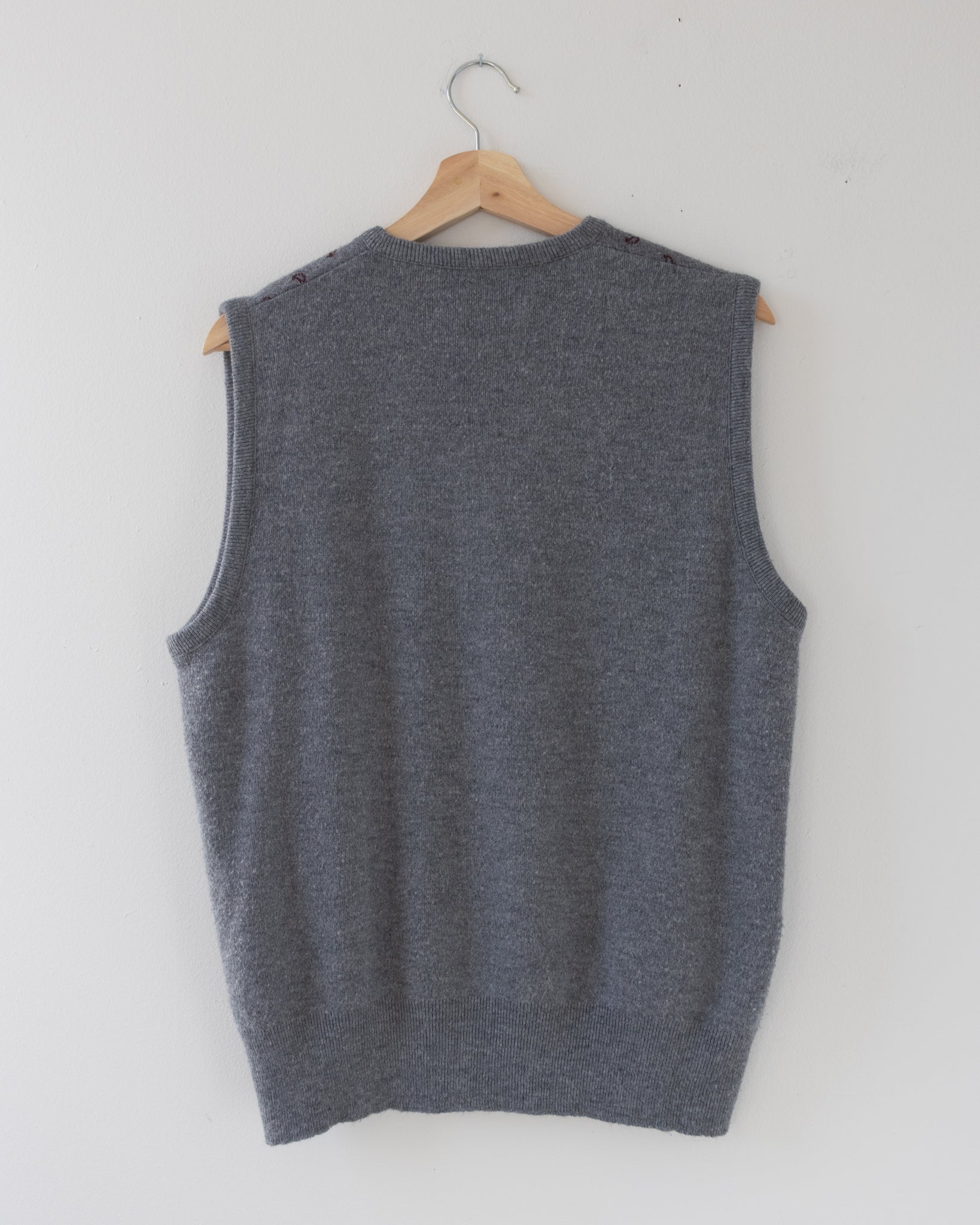 Paisley Grey Sweater Vest
