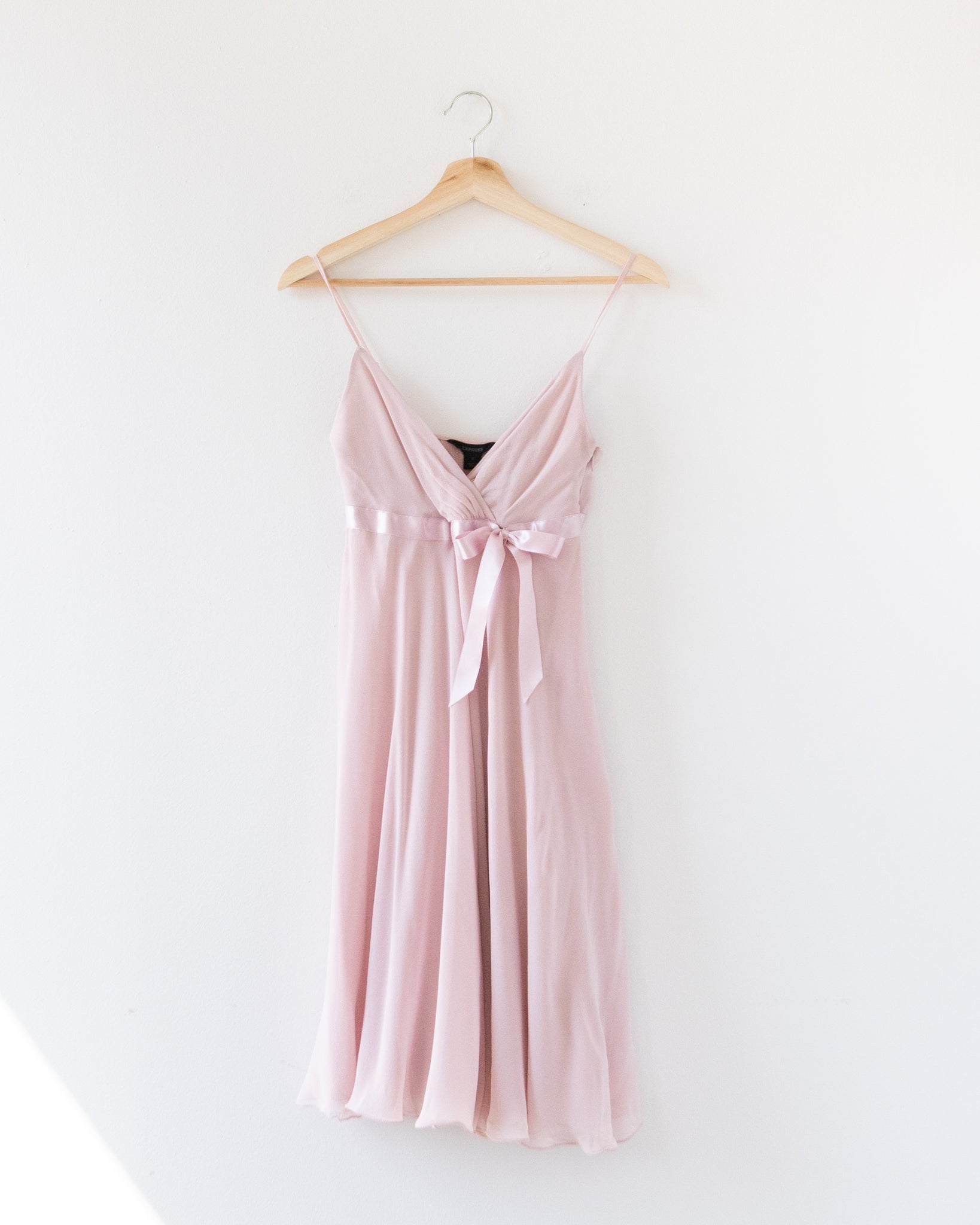 Pink Wrap Dress