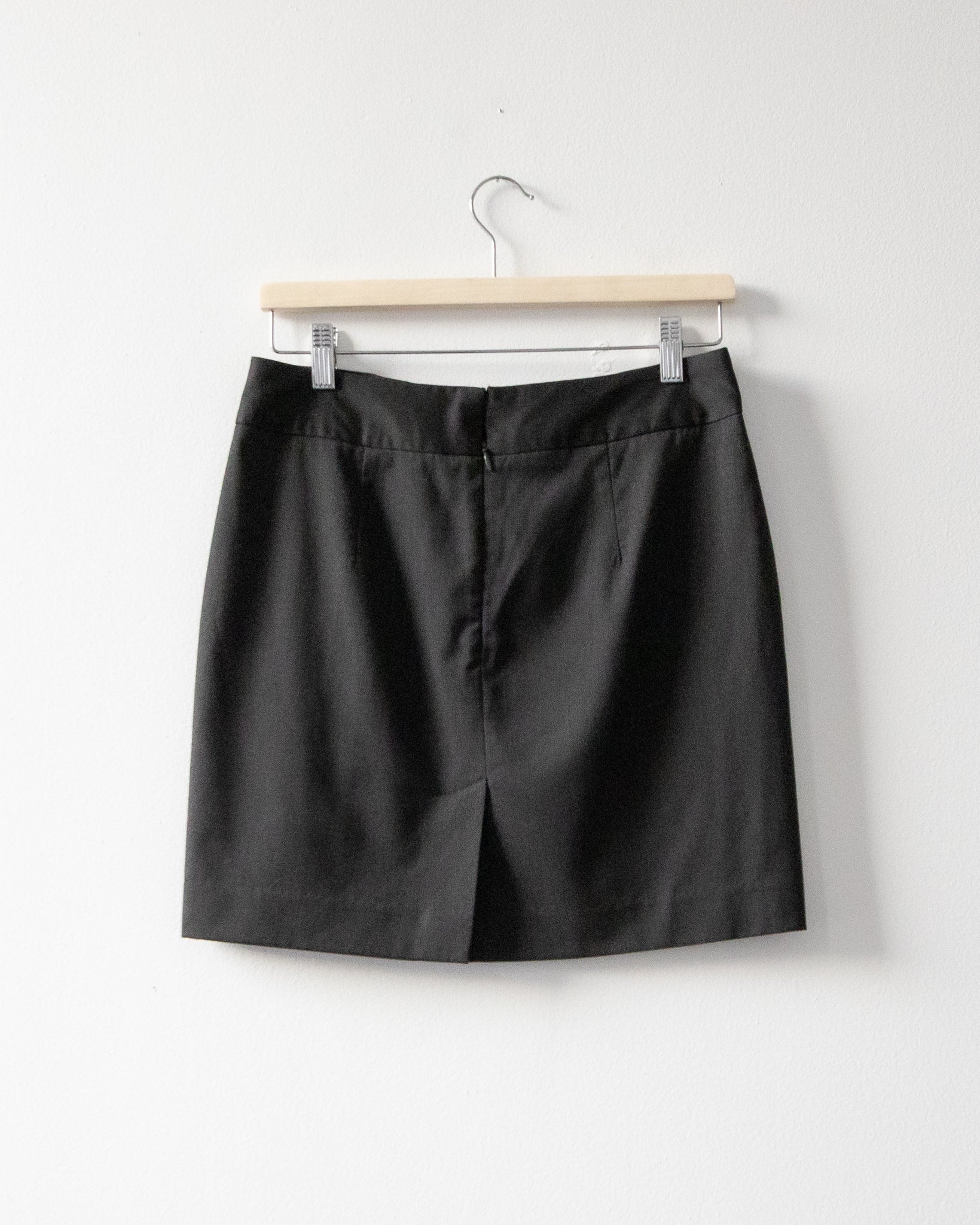 Charcoal Mini Skirt