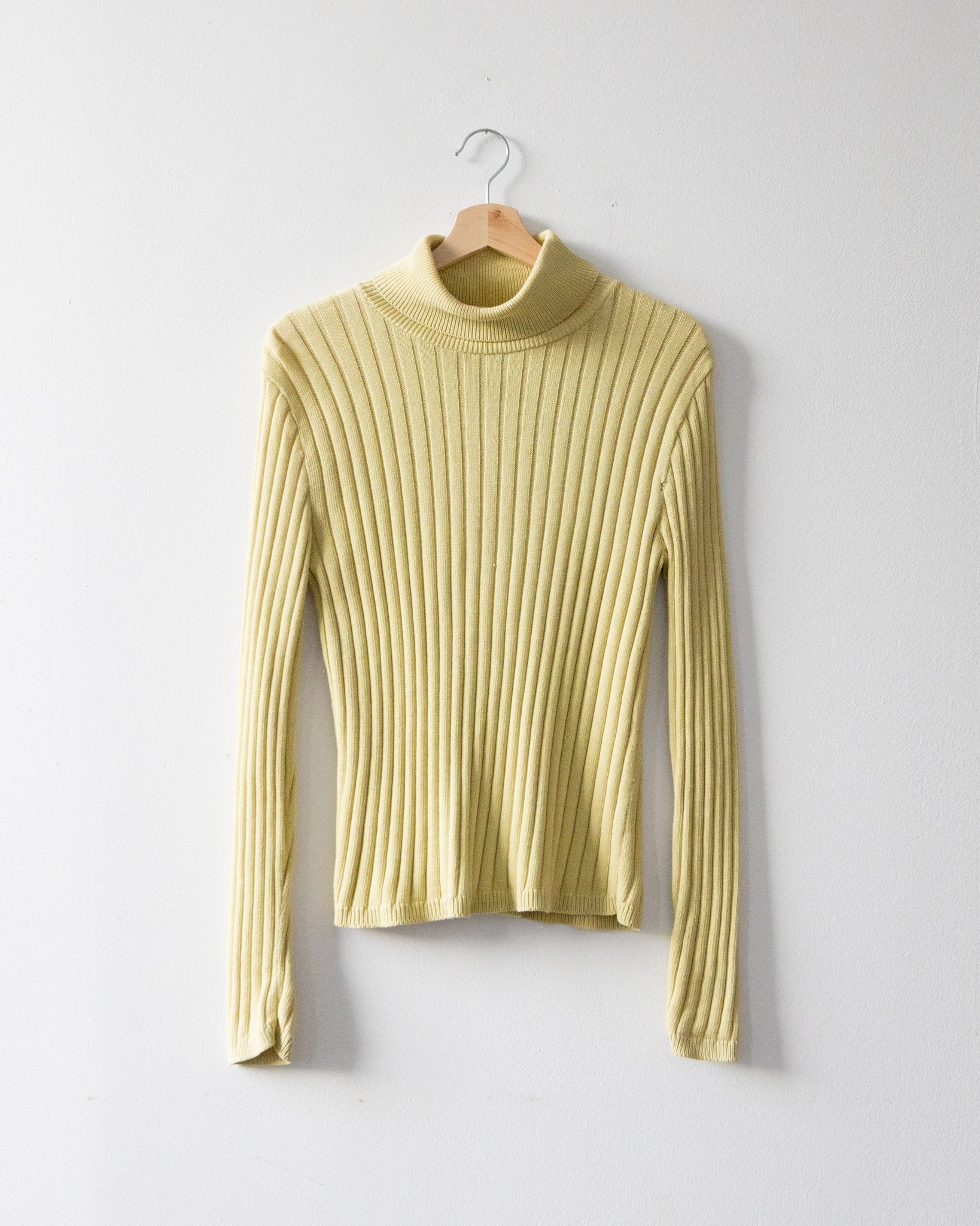 Muted Green Turtleneck