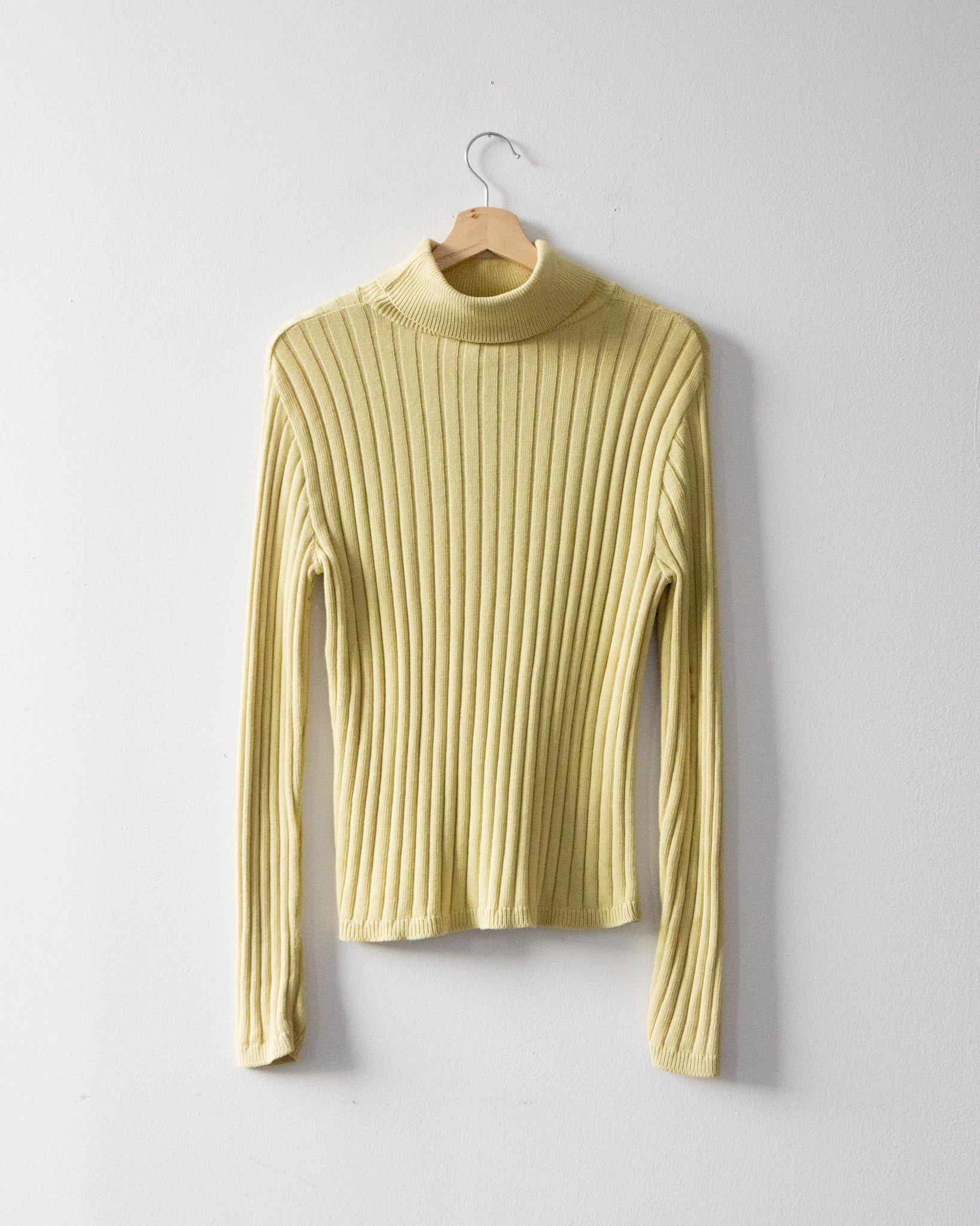 Muted Green Turtleneck