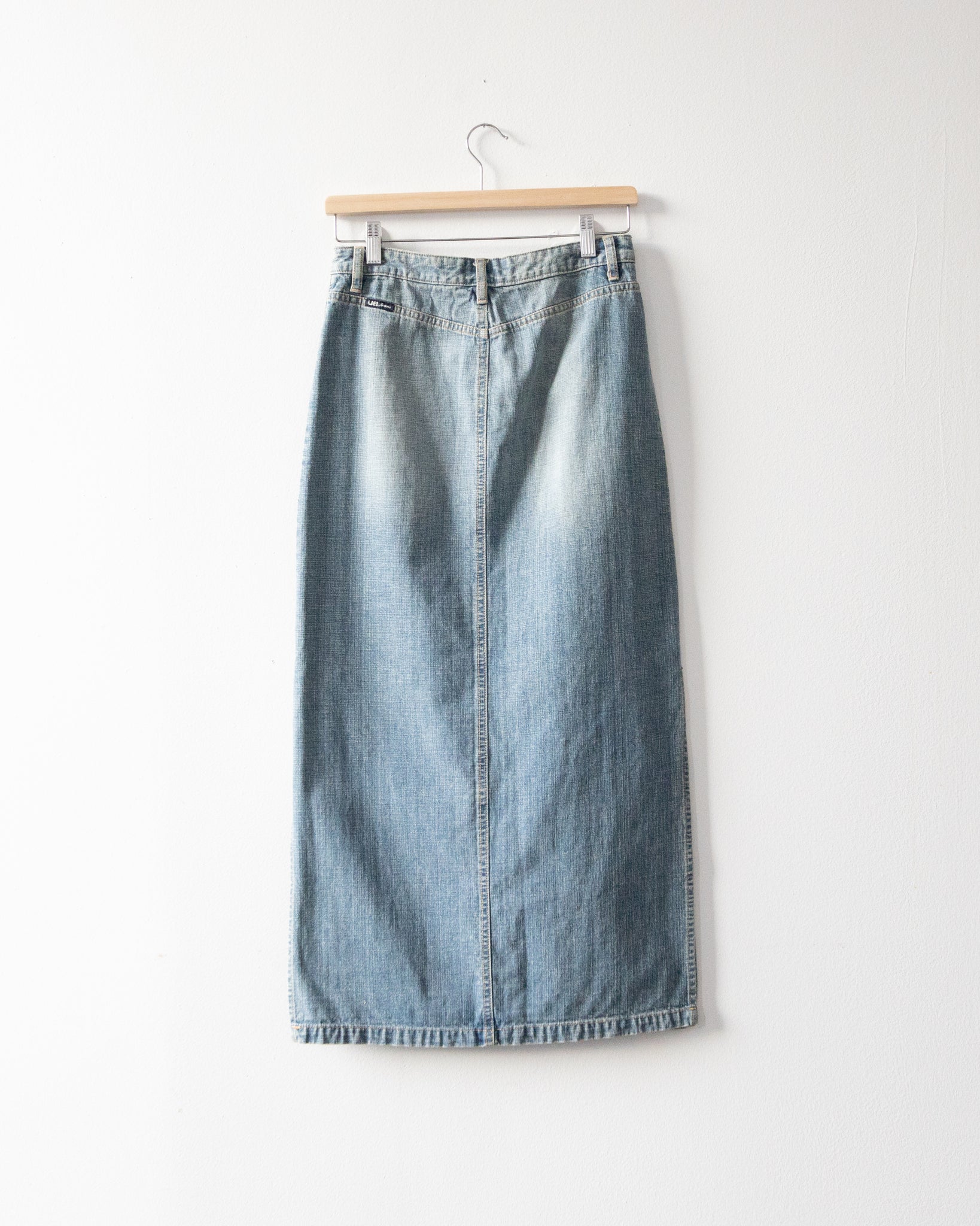 Y2K Maxi Denim Skirt