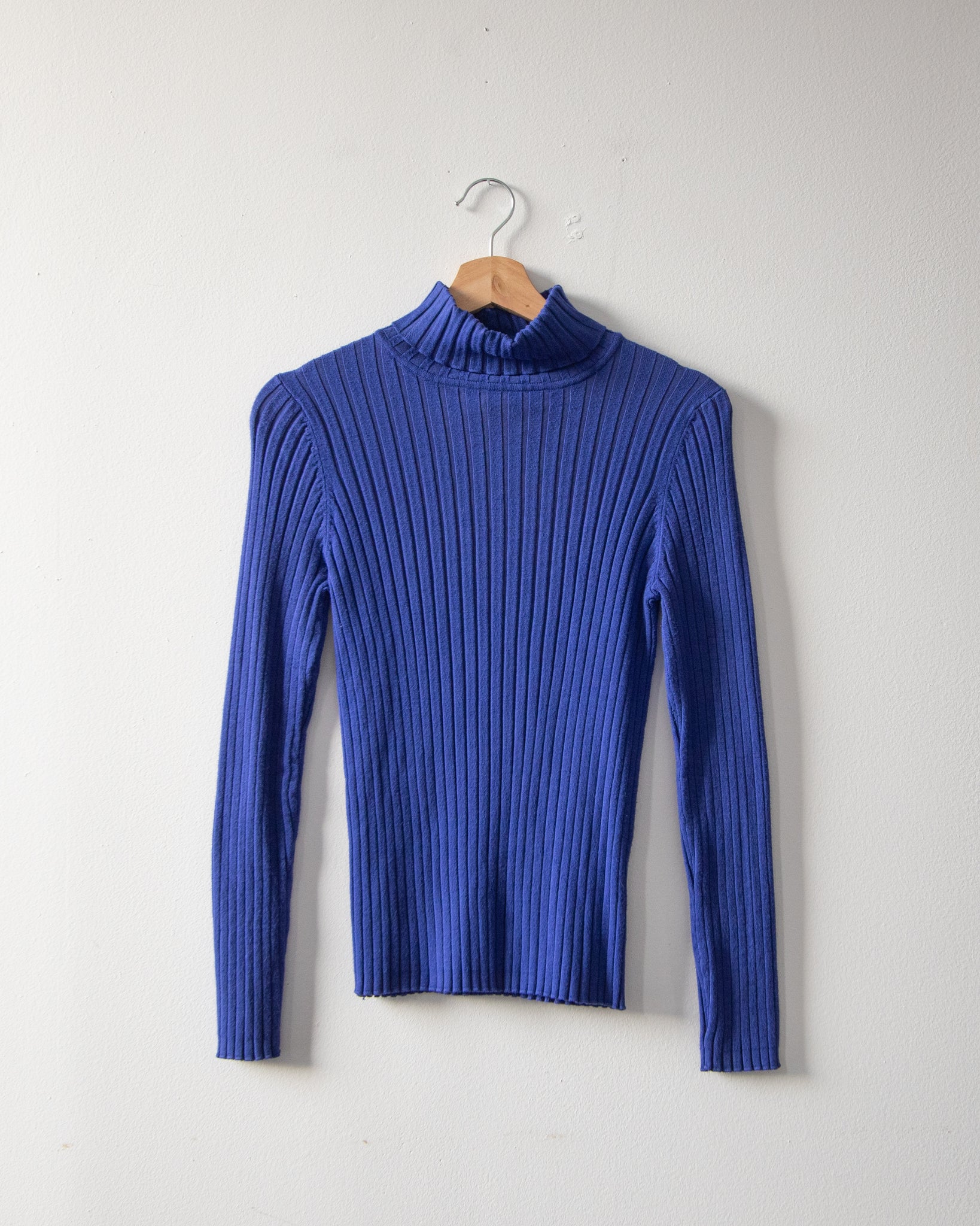 Indigo Blue Turtleneck