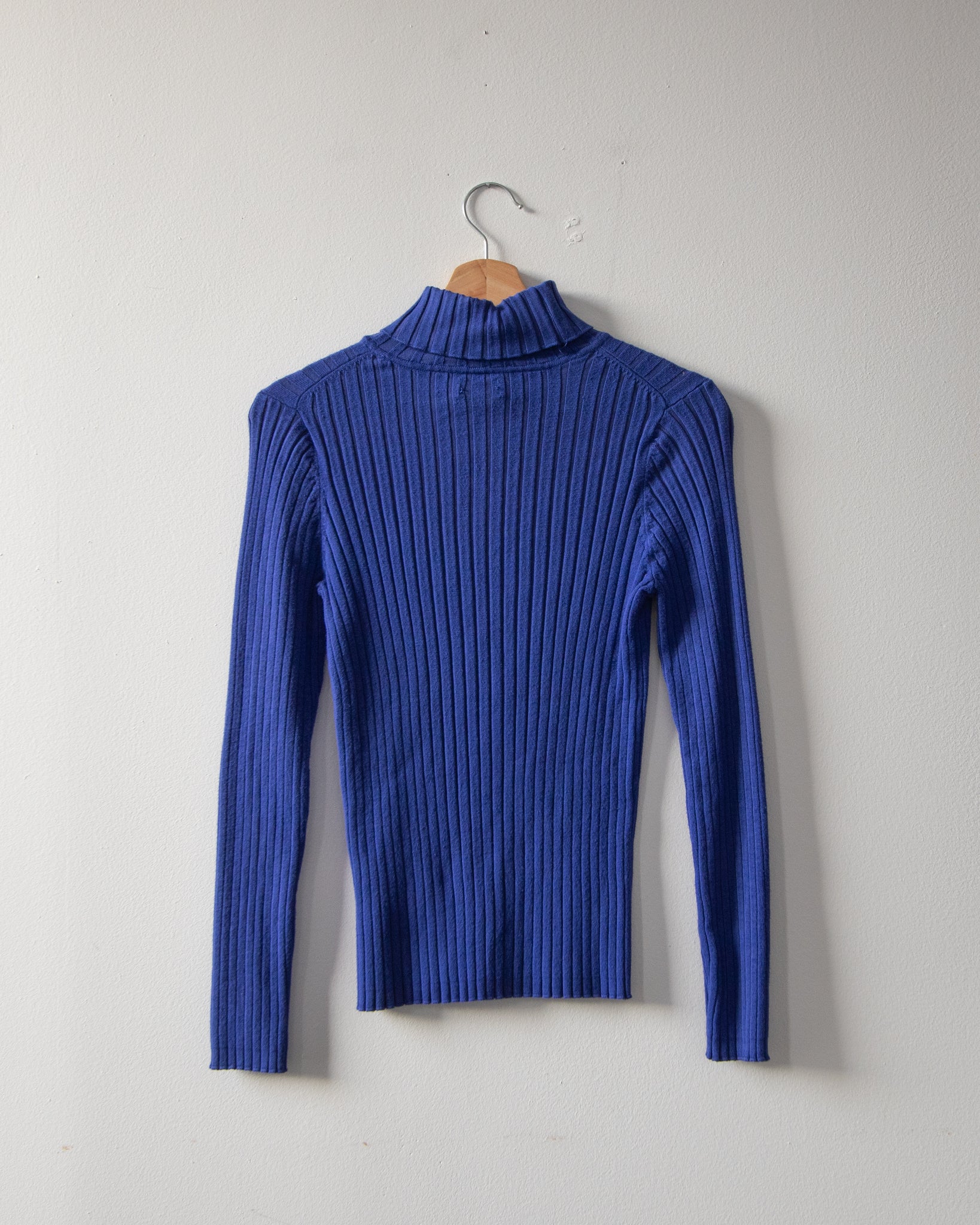 Indigo Blue Turtleneck