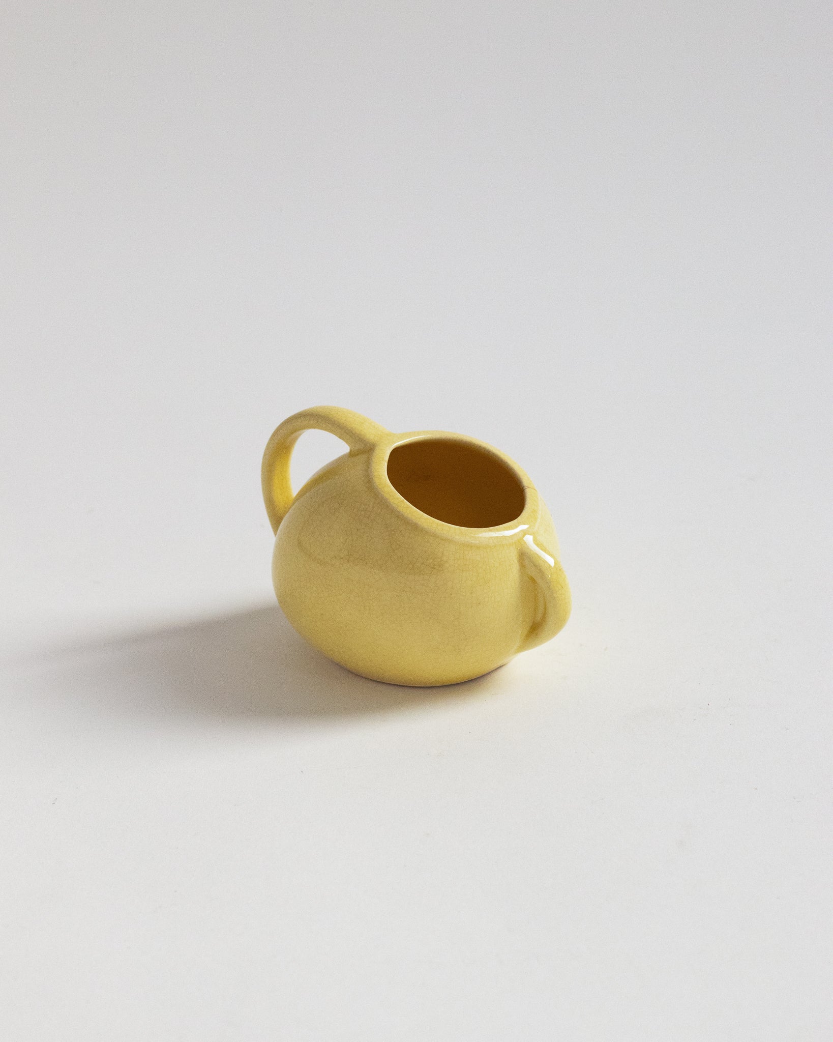 Yellow Stoneware Cup