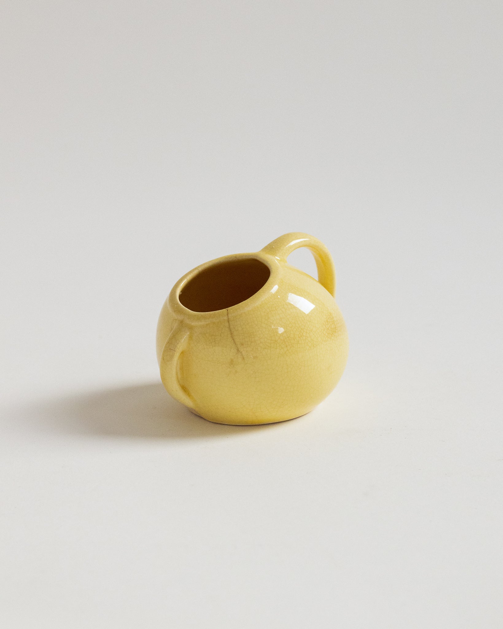 Yellow Stoneware Cup